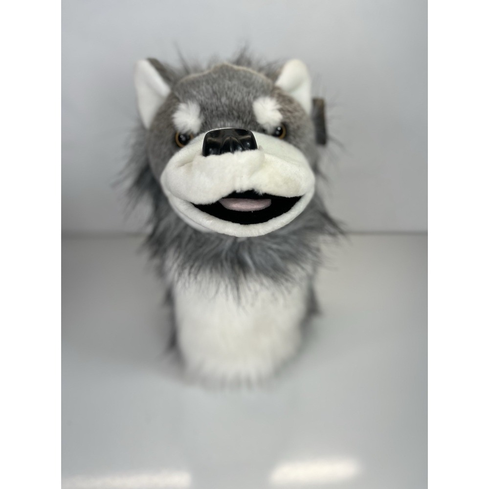 AURORA Wolf And Frog Plush Puppets With Tags